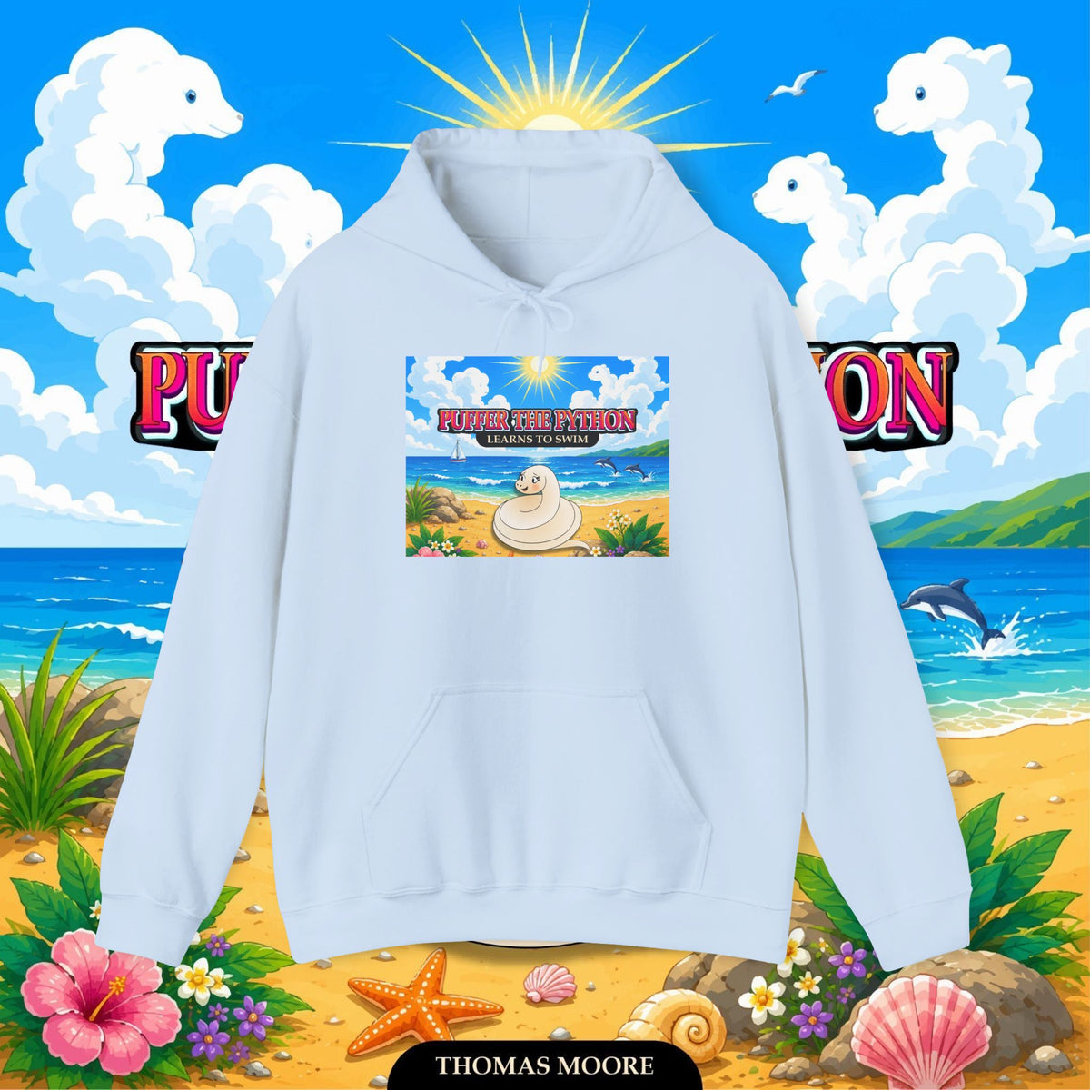 Puffer the Python Official Book 1 Hoodies