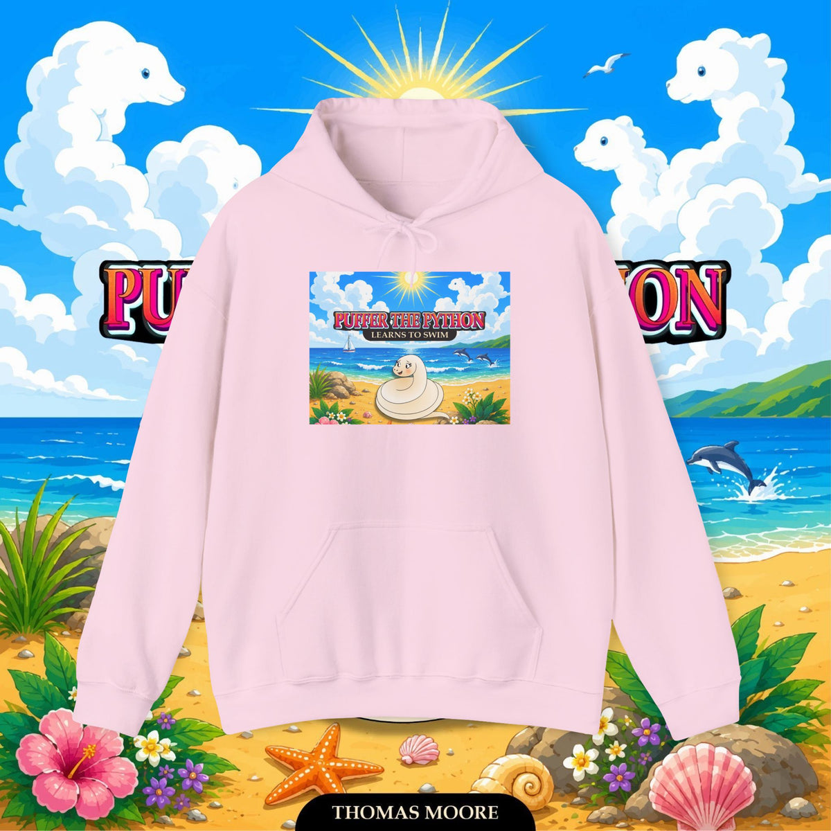 Puffer the Python Official Book 1 Hoodies