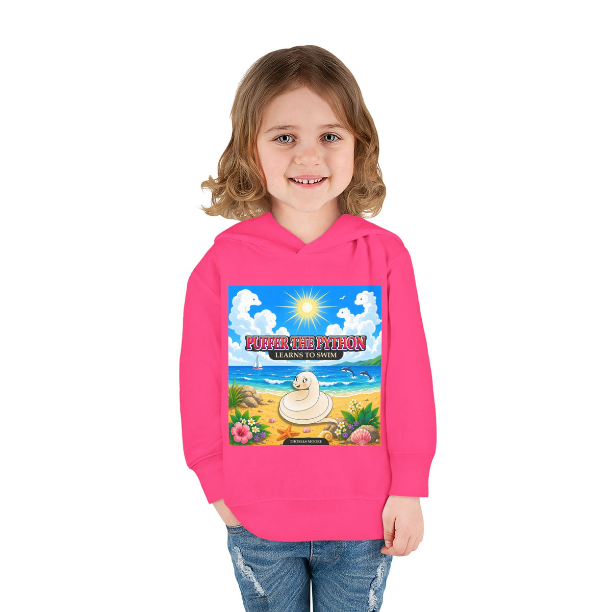 Puffer the Python Book 1 Kid's Hoodies