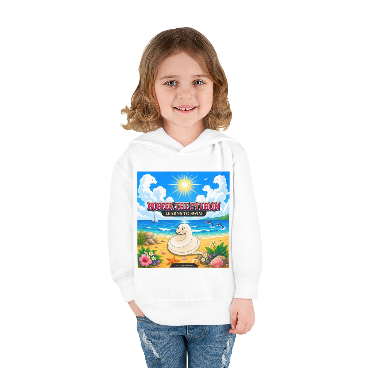 Puffer the Python Book 1 Kid's Hoodies
