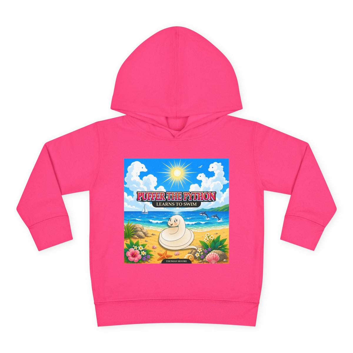 Puffer the Python Book 1 Kid's Hoodies