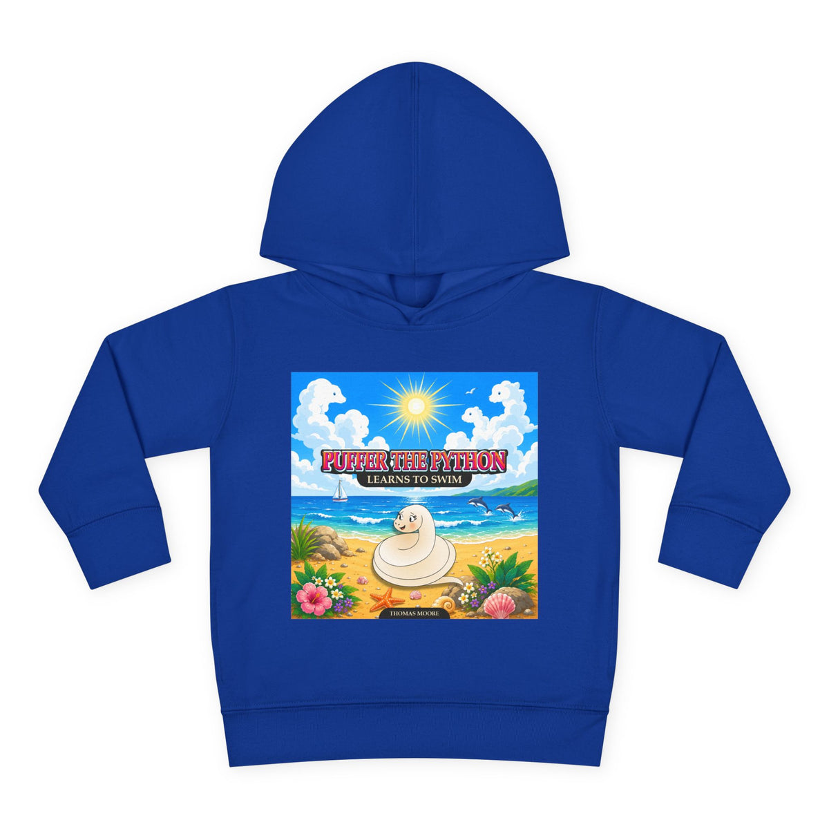 Puffer the Python Book 1 Kid's Hoodies