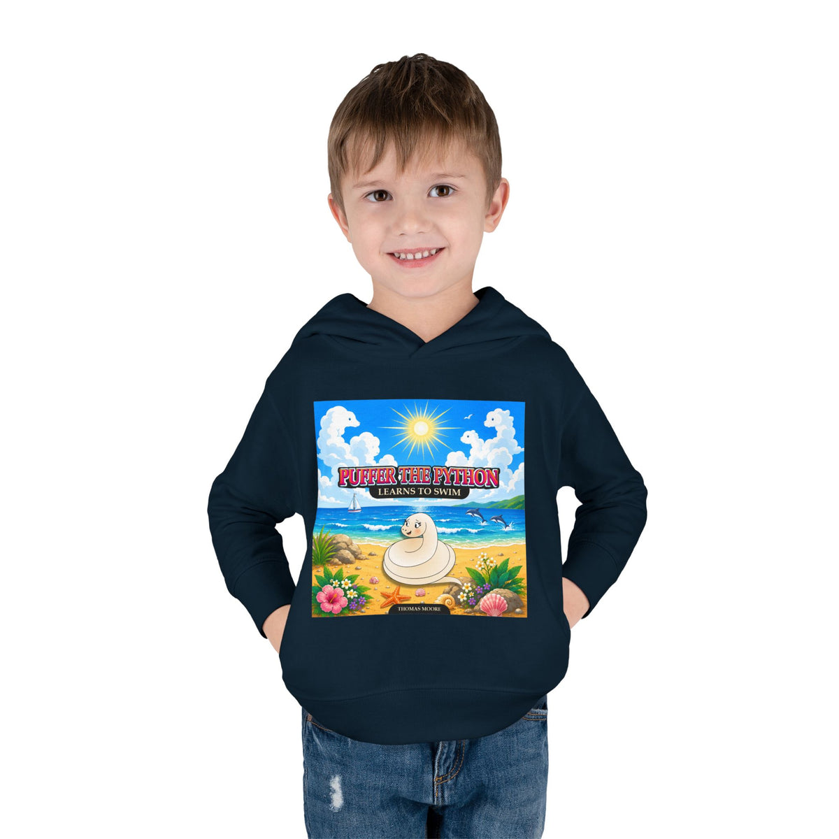 Puffer the Python Book 1 Kid's Hoodies