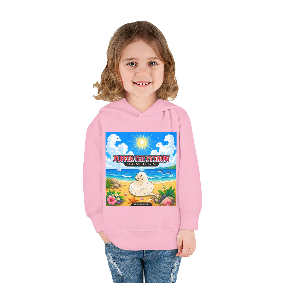Puffer the Python Book 1 Kid's Hoodies
