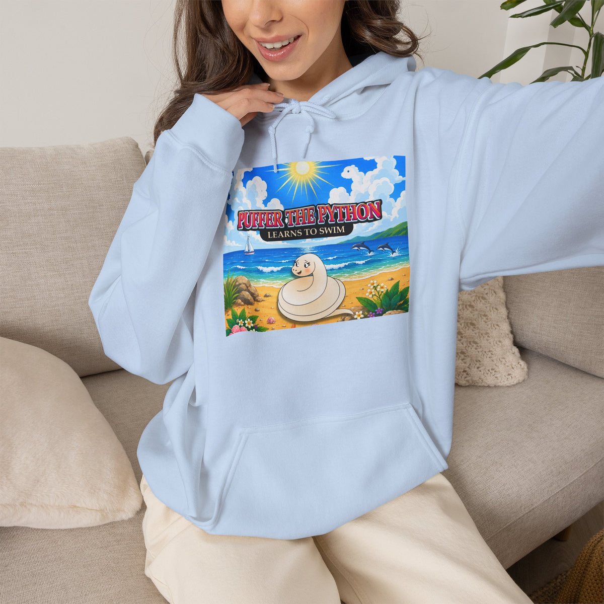 Puffer the Python Official Book 1 Hoodies