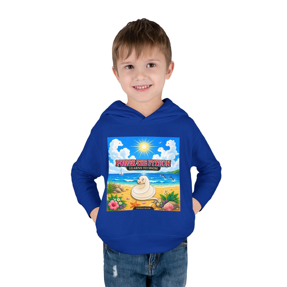Puffer the Python Book 1 Kid's Hoodies