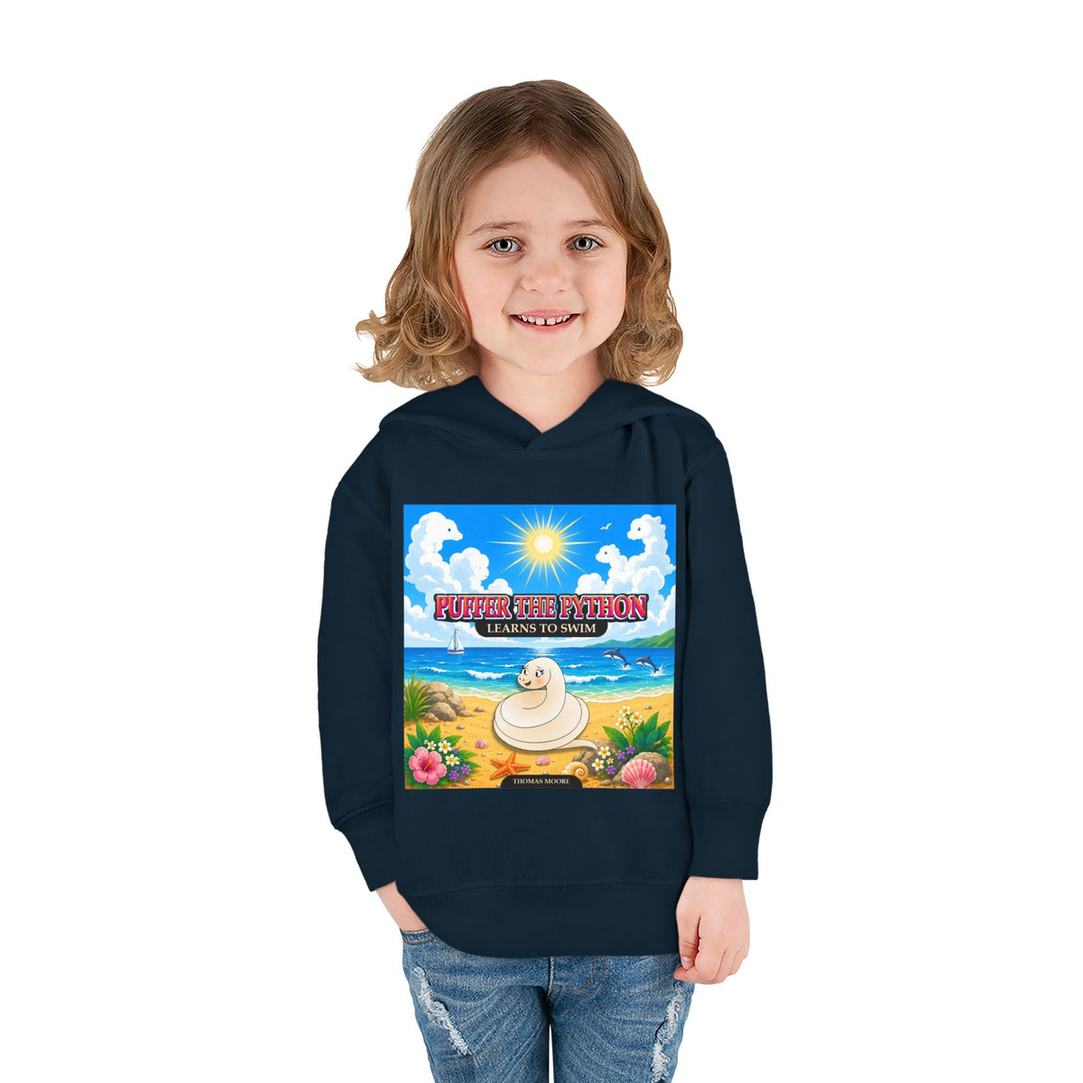 Puffer the Python Book 1 Kid's Hoodies