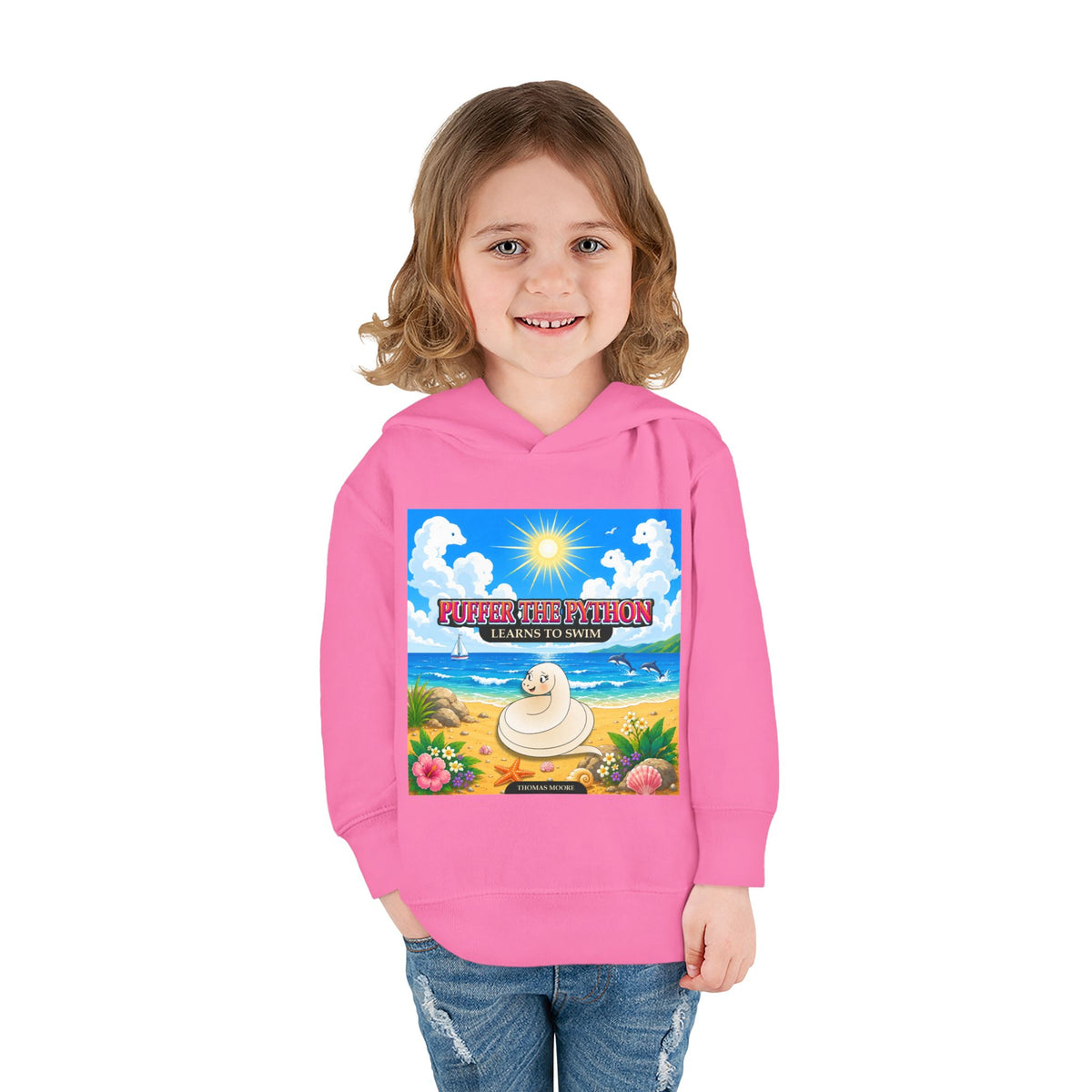 Puffer the Python Book 1 Kid's Hoodies
