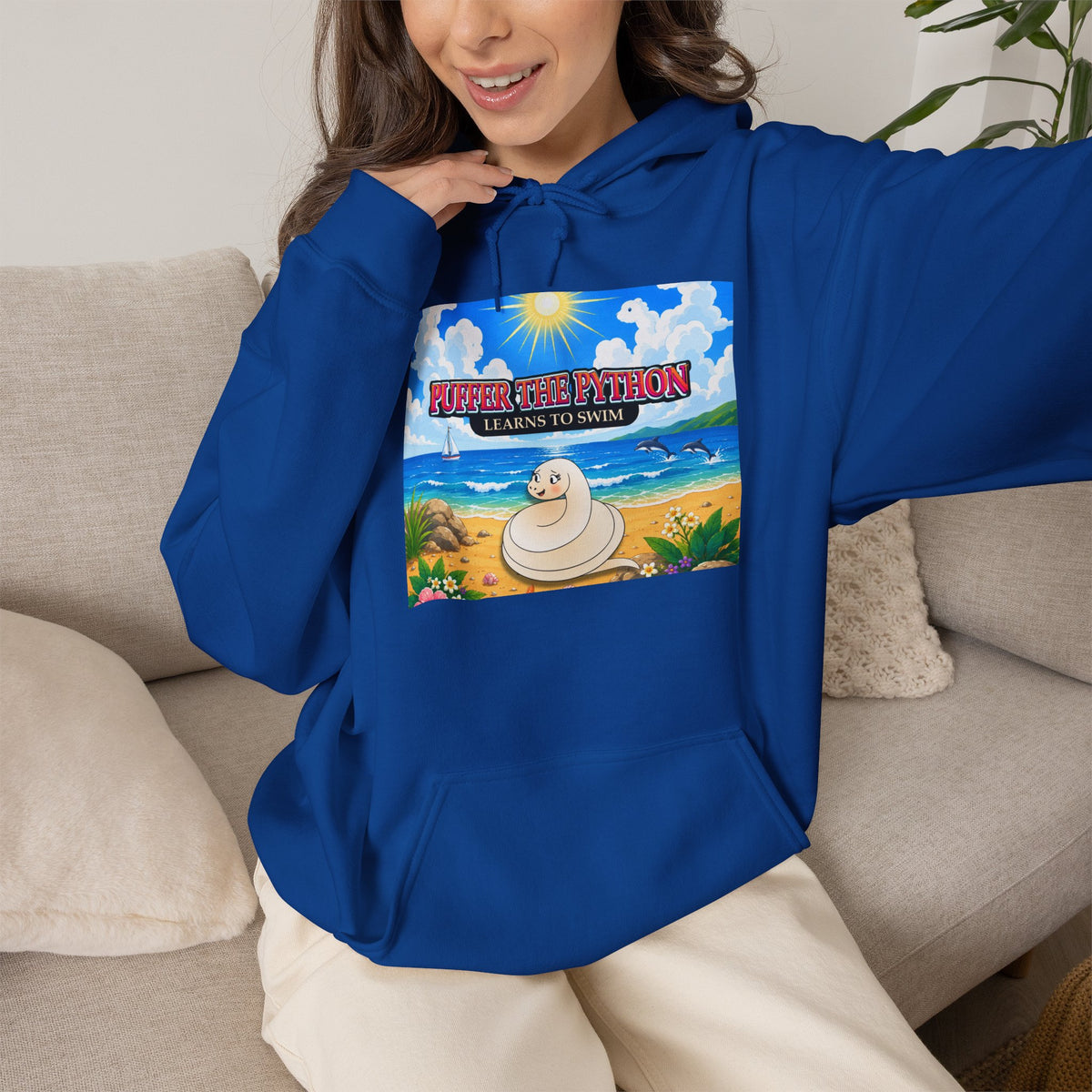 Puffer the Python Official Book 1 Hoodies
